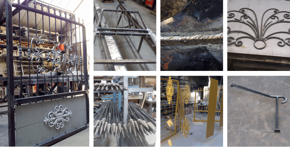 Atelier de métallerie avec fabrication d’ouvrages en acier, soudure et assemblage à Romilly-sur-Seine